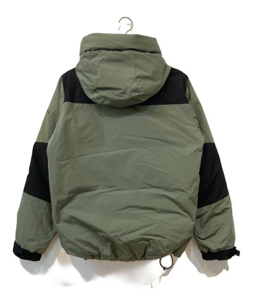 Schott（ショット）Schott (ショット) 2TONE SNORKEL DOWN PARKA/スノーケルダウンパーカ カーキ×ブラック サイズ:Mの古着・服飾アイテム