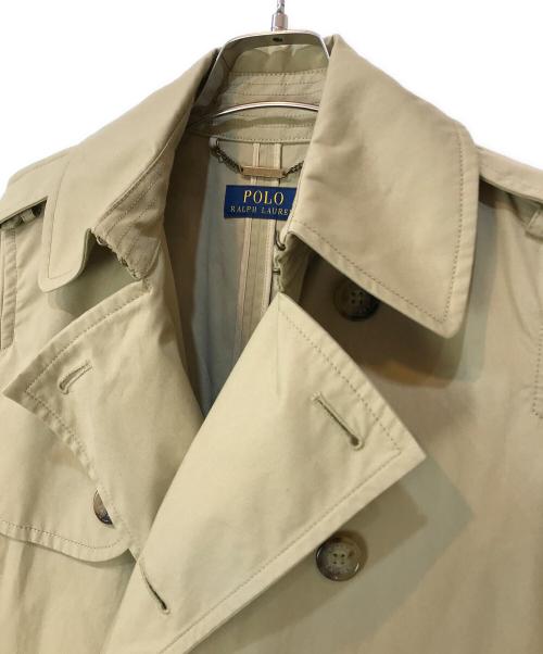 POLO RALPH LAUREN（ポロ・ラルフローレン）POLO RALPH LAUREN (ポロ・ラルフローレン) トレンチコート ベージュの古着・服飾アイテム