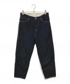 mina perhonenミナ ペルホネン）の古着「always テーパードデニムパンツ」｜インディゴ