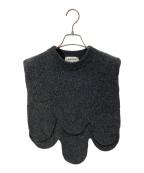 ENFOLDエンフォルド）の古着「圧縮ウール DROP VEST」｜グレー