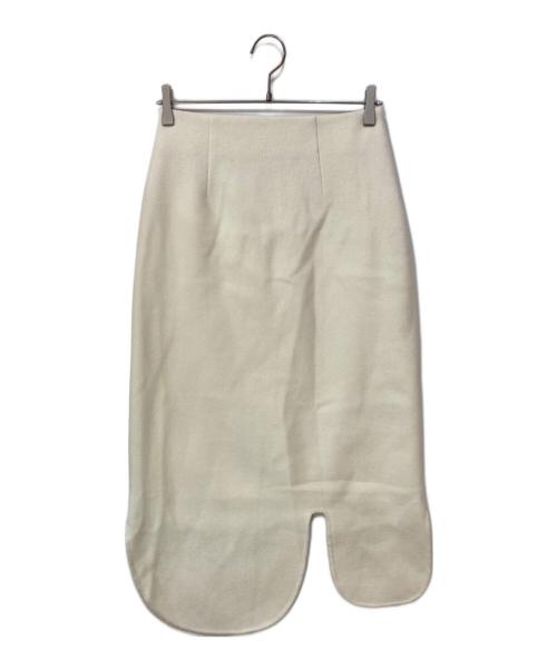 ENFOLD（エンフォルド）ENFOLD (エンフォルド) REVER-SKIRT アイボリー サイズ:38の古着・服飾アイテム