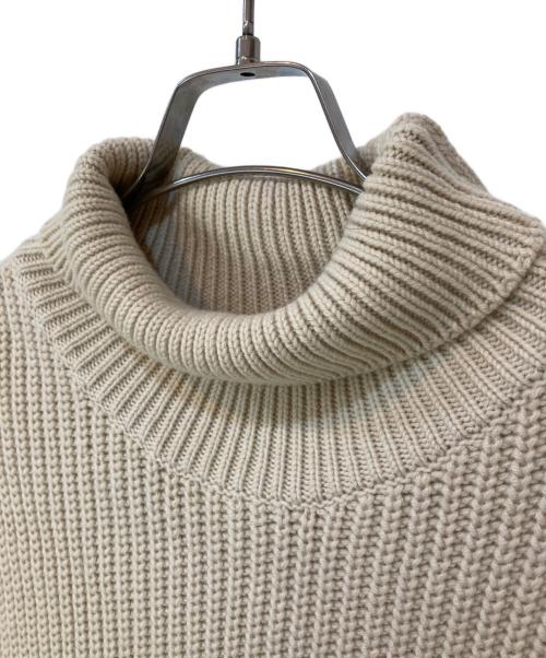 HYKE（ハイク）HYKE (ハイク) ニットベスト ベージュ サイズ:-の古着・服飾アイテム