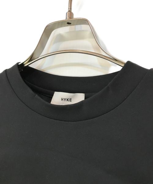 HYKE（ハイク）HYKE (ハイク) パワーショルダーL/Sカットソー ブラック サイズ:2の古着・服飾アイテム