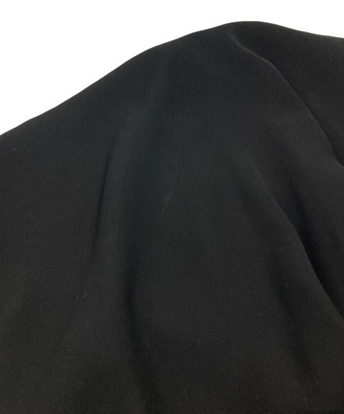 ENFOLD（エンフォルド）ENFOLD (エンフォルド) アシンメトリータックフレアワンピース ブラック サイズ:38の古着・服飾アイテム