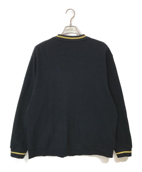 FRED PERRY（フレッドペリー）FRED PERRY (フレッドペリー) TIPPED PIQUE TEXTURE CARDIGAN ネイビー サイズ:Lの古着・服飾アイテム