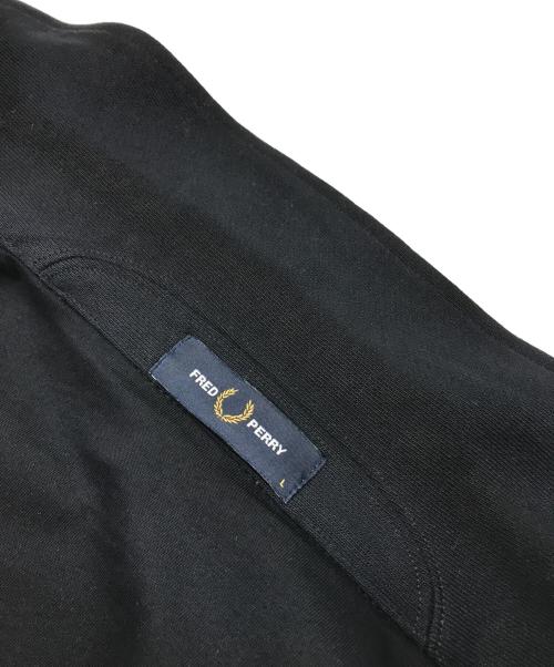 FRED PERRY（フレッドペリー）FRED PERRY (フレッドペリー) ヘビーウェイトスウェット オーバーシャツ ネイビー サイズ:Lの古着・服飾アイテム