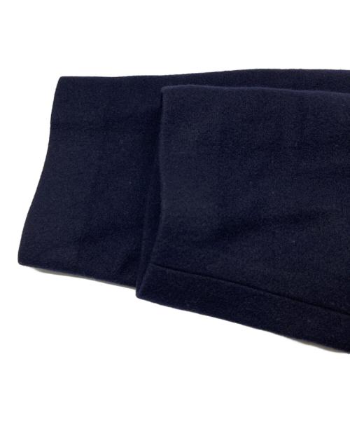 atelier naruse（アトリエナルセ）atelier naruse (アトリエナルセ) melton wool cocoon coat ネイビー サイズ:1の古着・服飾アイテム