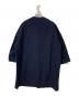 atelier naruse (アトリエナルセ) melton wool cocoon coat ネイビー サイズ:1：23000円