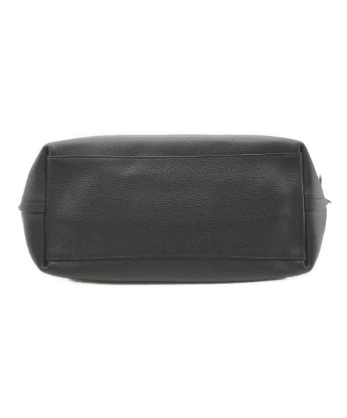 COACH（コーチ）COACH (コーチ) ポリッシュド ペブルレザー ウィズ スーベニア エンブロイダリー マーケットトートバッグ ブラック サイズ:-の古着・服飾アイテム