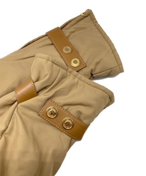 GUCCI（グッチ）GUCCI (グッチ) トムフォード期 中綿ジャケット ベージュ サイズ:42の古着・服飾アイテム