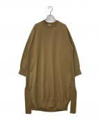 HYKEハイク）の古着「ニットワンピース」｜ブラウン