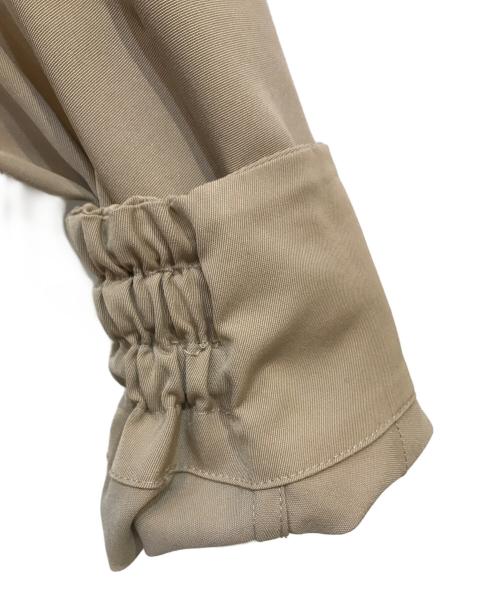 HYKE（ハイク）HYKE (ハイク) TASLAN TWILL TOP ベージュ サイズ:1の古着・服飾アイテム