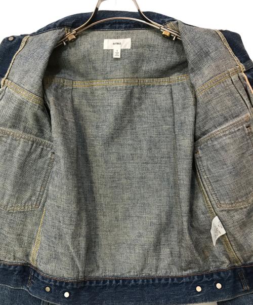 HYKE（ハイク）HYKE (ハイク) denim jacket type2 インディゴ サイズ:1の古着・服飾アイテム