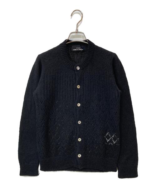tricot COMME des GARCONS（トリココムデギャルソン）tricot COMME des GARCONS (トリココムデギャルソン) アルパカ混カーディガン ブラック サイズ:-の古着・服飾アイテム