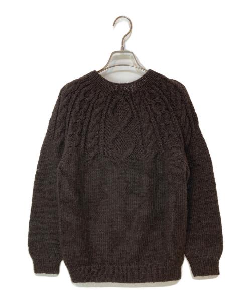 tricot COMME des GARCONS（トリココムデギャルソン）tricot COMME des GARCONS (トリココムデギャルソン) アルパカ混ニット ブラウン サイズ:-の古着・服飾アイテム