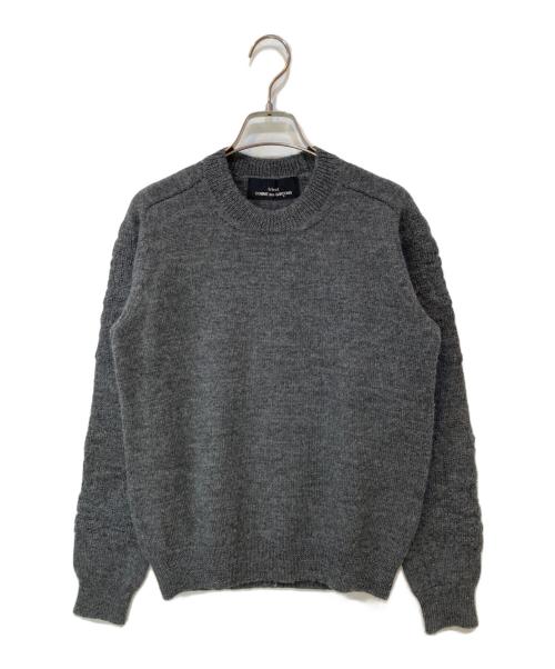 tricot COMME des GARCONS（トリココムデギャルソン）tricot COMME des GARCONS (トリココムデギャルソン) ウールニット グレー サイズ:-の古着・服飾アイテム