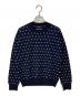 tricot COMME des GARCONS（トリココムデギャルソン）の古着「ドット柄ニット」｜ネイビー