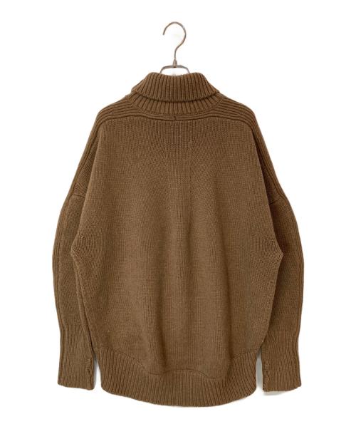 HYKE（ハイク）HYKE (ハイク) TURTLENECK SWEATER(タートルネックセーター) ブラウン サイズ:1の古着・服飾アイテム