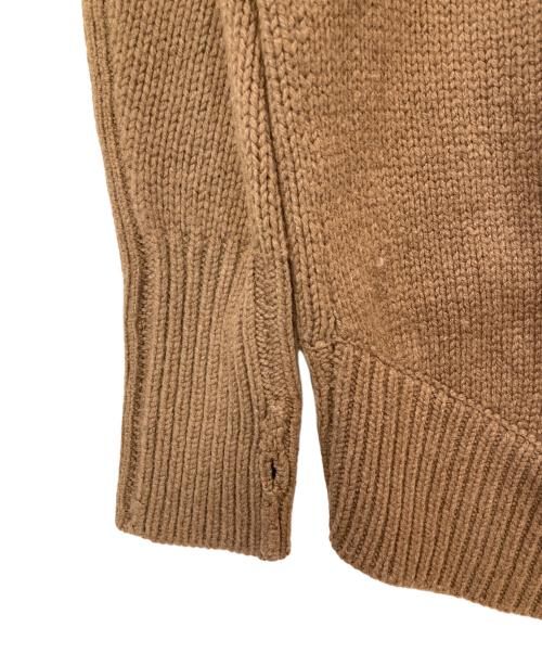 HYKE（ハイク）HYKE (ハイク) TURTLENECK SWEATER(タートルネックセーター) ブラウン サイズ:1の古着・服飾アイテム