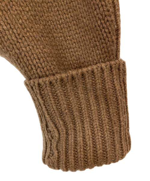 HYKE（ハイク）HYKE (ハイク) TURTLENECK SWEATER(タートルネックセーター) ブラウン サイズ:1の古着・服飾アイテム