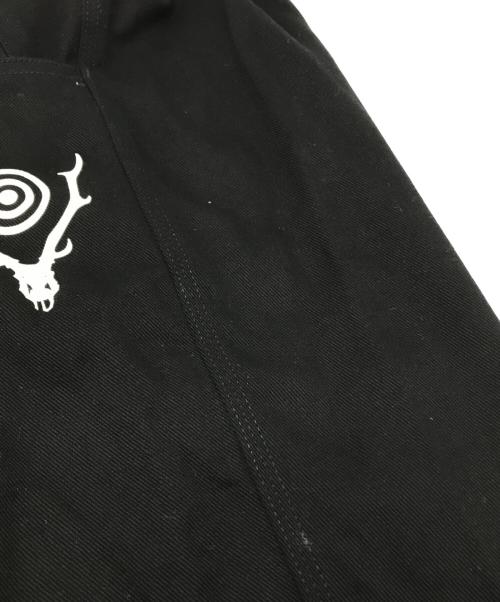 South2 West8（サウスツー ウエストエイト）South2 West8 (サウスツー ウエストエイト) Belted C.S. Pant - Cotton Twill - ブラック サイズ:Sの古着・服飾アイテム