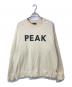 Snow peak（スノーピーク）の古着「PEAKスウェット」｜ベージュ