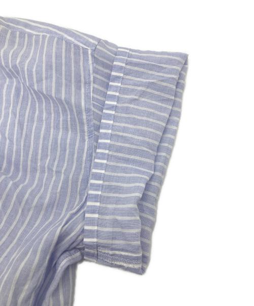 HUIS（ハウス）HUIS (ハウス) 半袖シャツ ブルー サイズ:Fの古着・服飾アイテム