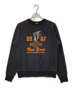 BUZZ RICKSON'Sバズリクソンズ）の古着「USAF スウェット」｜ブラック