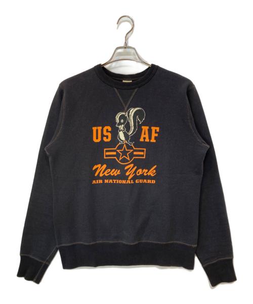 BUZZ RICKSON'S（バズリクソンズ）BUZZ RICKSON'S (バズリクソンズ) USAF スウェット ブラック サイズ:Lの古着・服飾アイテム