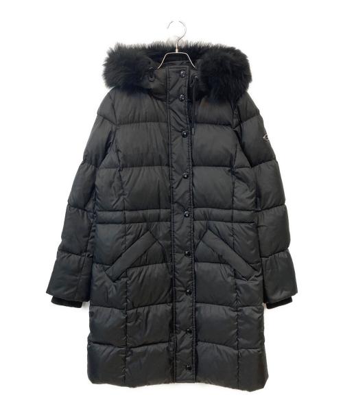 COACH（コーチ）COACH (コーチ) ダウンコート ブラック サイズ:XSの古着・服飾アイテム