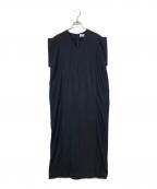 RIM.ARKリムアーク）の古着「Cuff sleeve straight OP」｜ブラック