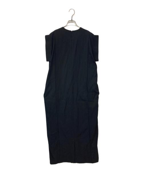 RIM.ARK（リムアーク）RIM.ARK (リムアーク) Cuff sleeve straight OP ブラック サイズ:38の古着・服飾アイテム