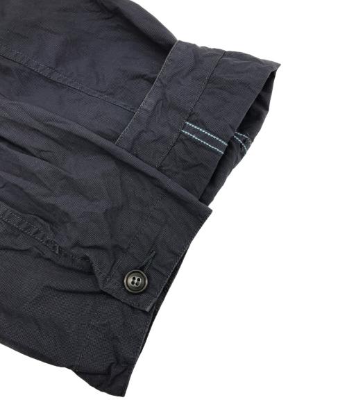 POST O'ALLS（ポストオーバーオールズ）POST O'ALLS (ポストオーバーオールズ) DEE HUNTER 2 micro check ジャケット グレー サイズ:XLの古着・服飾アイテム