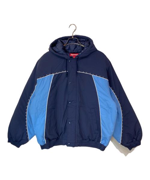 SUPREME（シュプリーム）SUPREME (シュプリーム) 25SS studded stadium jacket/スタッズスタジアムジャケット ネイビー サイズ:XLの古着・服飾アイテム