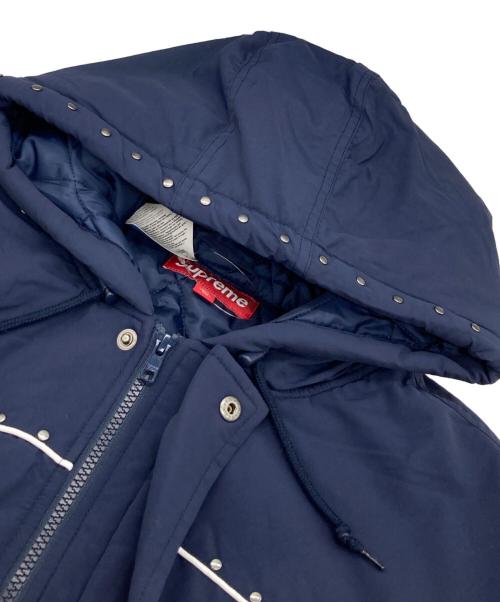 SUPREME（シュプリーム）SUPREME (シュプリーム) 25SS studded stadium jacket/スタッズスタジアムジャケット ネイビー サイズ:XLの古着・服飾アイテム