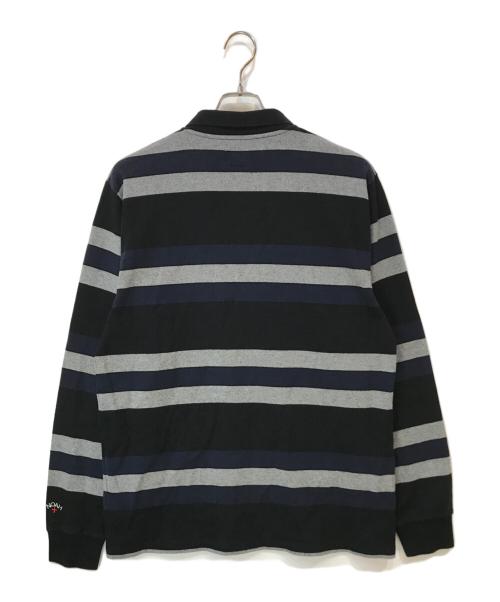 Noah（ノア）Noah (ノア) ハーフジップラガーシャツ グレー サイズ:Lの古着・服飾アイテム