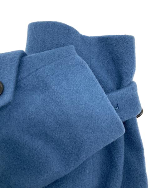 UNITED TOKYO（ユナイテッドトーキョー）UNITED TOKYO (ユナイテッドトーキョー) エクストラウールスタンド2way ステン コート ブルー サイズ:2の古着・服飾アイテム