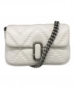 MARC JACOBSマークジェイコブズ）の古着「The Quilted J Marc Mini Bag」｜ホワイト