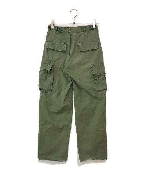 US ARMY（ユーエスアーミー）US ARMY (ユーエスアーミー) Jangle Fatigue Pants グリーン サイズ:REGULAR SMALLの古着・服飾アイテム