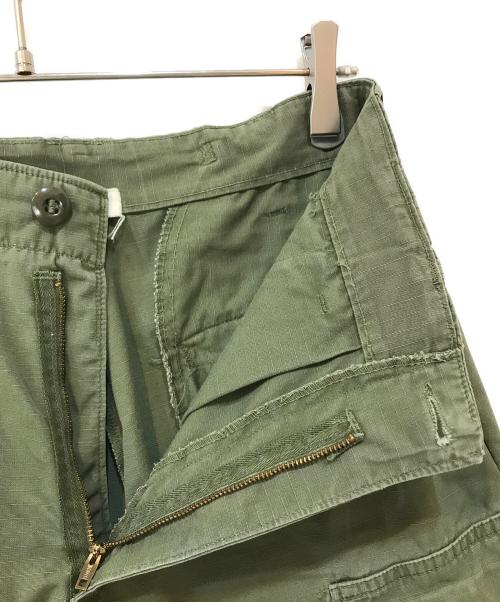 US ARMY（ユーエスアーミー）US ARMY (ユーエスアーミー) Jangle Fatigue Pants グリーン サイズ:REGULAR SMALLの古着・服飾アイテム