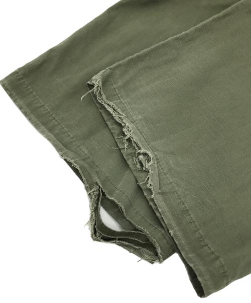 US ARMY（ユーエスアーミー）US ARMY (ユーエスアーミー) Jangle Fatigue Pants グリーン サイズ:REGULAR SMALLの古着・服飾アイテム