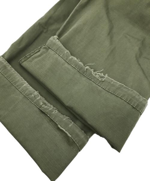 US ARMY（ユーエスアーミー）US ARMY (ユーエスアーミー) Jangle Fatigue Pants グリーン サイズ:REGULAR SMALLの古着・服飾アイテム