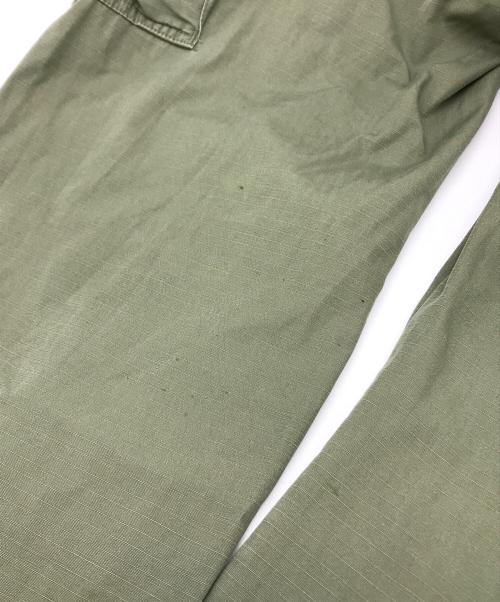 US ARMY（ユーエスアーミー）US ARMY (ユーエスアーミー) Jangle Fatigue Pants グリーン サイズ:REGULAR SMALLの古着・服飾アイテム
