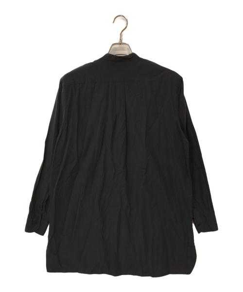 COMOLI（コモリ）COMOLI (コモリ) 21SS BAND COLLAR SHIRT ブラック サイズ:1の古着・服飾アイテム