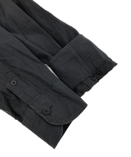 COMOLI（コモリ）COMOLI (コモリ) 21SS BAND COLLAR SHIRT ブラック サイズ:1の古着・服飾アイテム