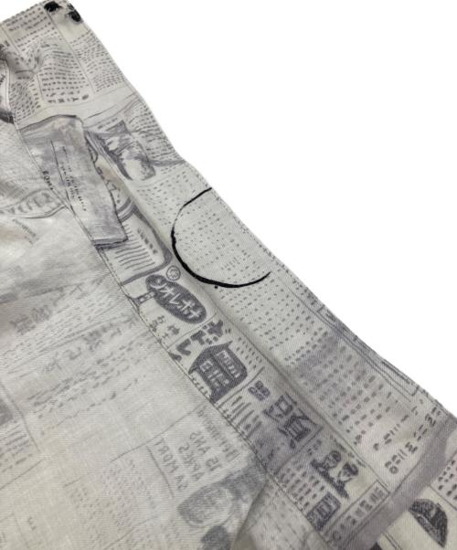 Porter Classic（ポータークラシック）Porter Classic (ポータークラシック) MONSIEUR KURATA COTTON LINEN SHORT SLEEVE SHIRT ホワイト サイズ:Sの古着・服飾アイテム