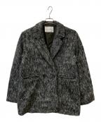 STYLE MIXERスタイルミキサー）の古着「シャギーテーラードジャケット」｜グレー
