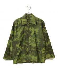 古着ジャケット（フルギジャケット）の古着「QUINHON VIETNAM スーベニア ベトジャン」｜カーキ