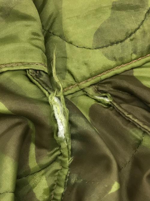 古着ジャケット（フルギジャケット）古着ジャケット (フルギジャケット) QUINHON VIETNAM スーベニア ベトジャン カーキ サイズ:-の古着・服飾アイテム