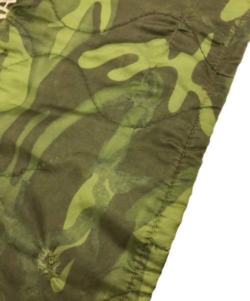 古着ジャケット（フルギジャケット）古着ジャケット (フルギジャケット) QUINHON VIETNAM スーベニア ベトジャン カーキ サイズ:-の古着・服飾アイテム